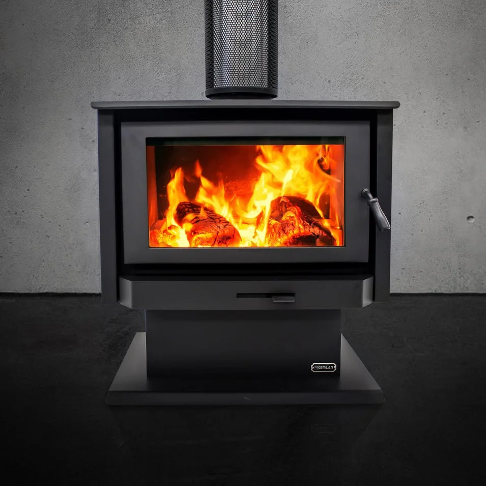 KEMLAN TEMPO GRAND SERIES WOOD BURNING FIREPLACE — String u0026 Salt Kitchen