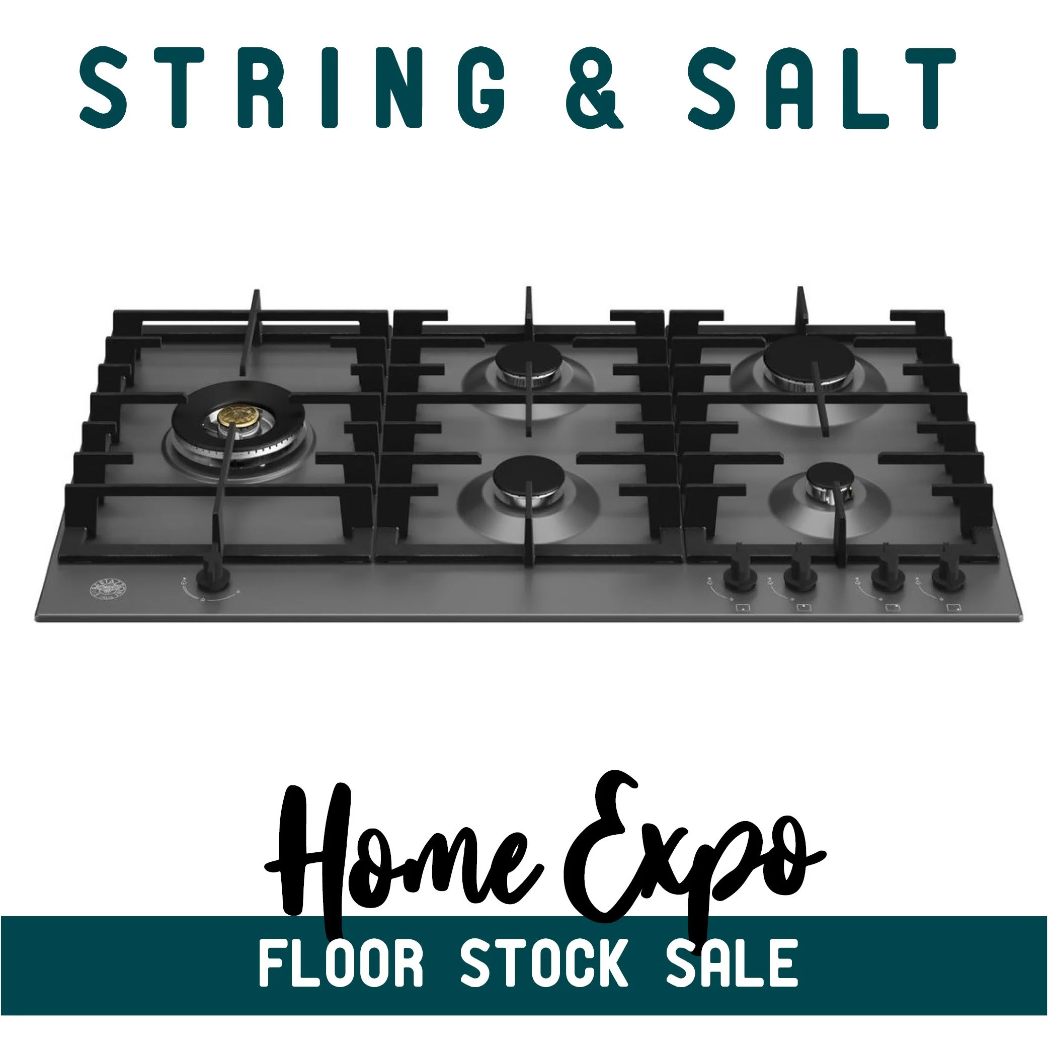 BERTAZZONI MODERN SERIES 90CM GAS COOKTOP