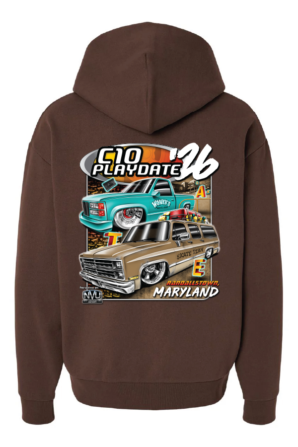 2026 SHOW HOODIE (PRE-ORDER ONLY, WILL NOT SELL  AT THE SHOW)