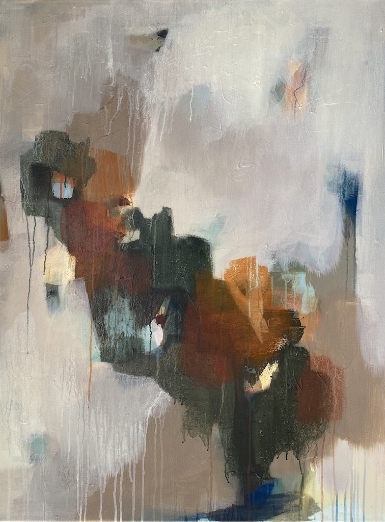 Bring the Red Dirt From Durango(1)-2022-Acrylic on Canvas-40" x 30"-sold