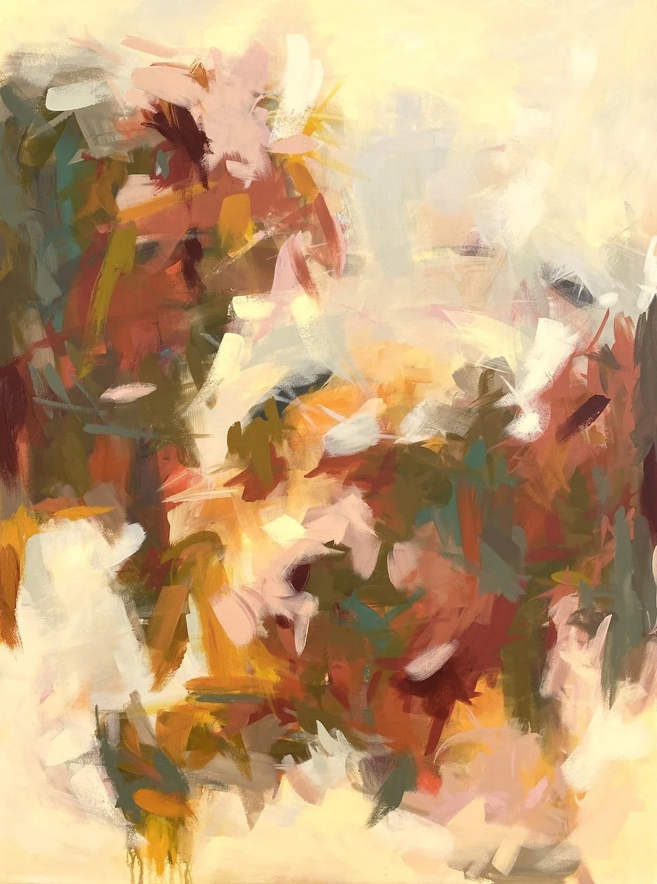 There Is a Chill in the Air-2022-Acrylic on Canvas-40" x 30"-sold