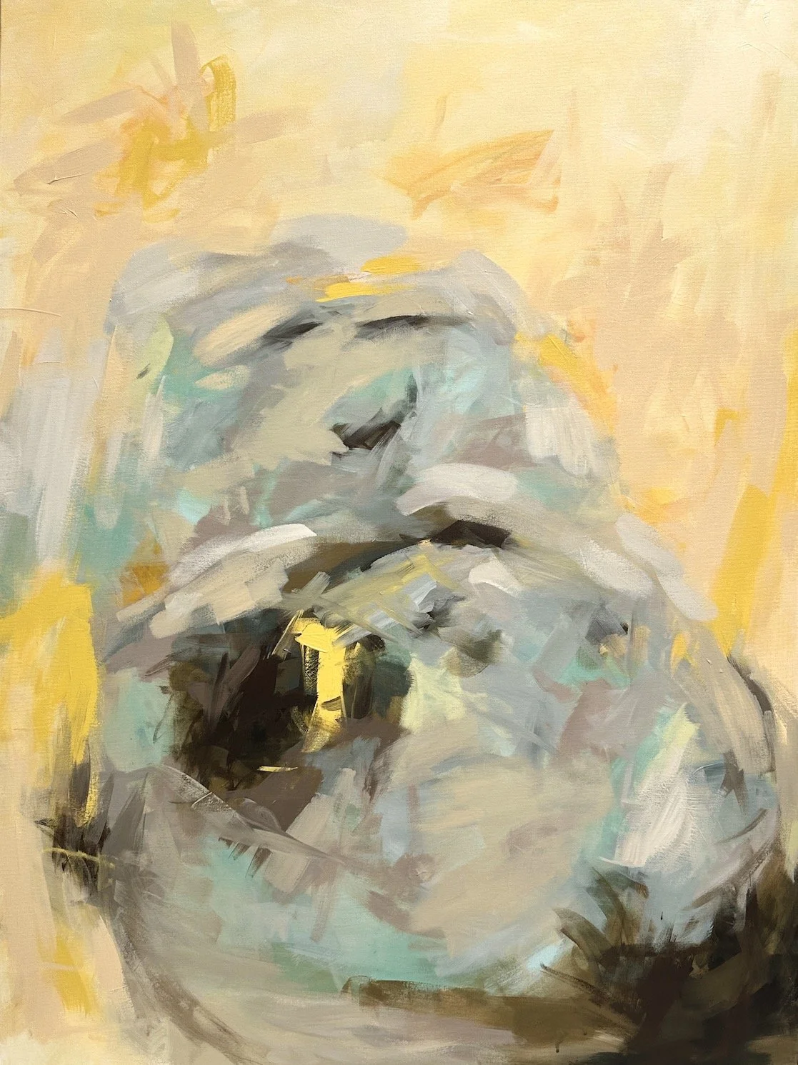Boulder-2024-Acrylic on Canvas-48" x 36"