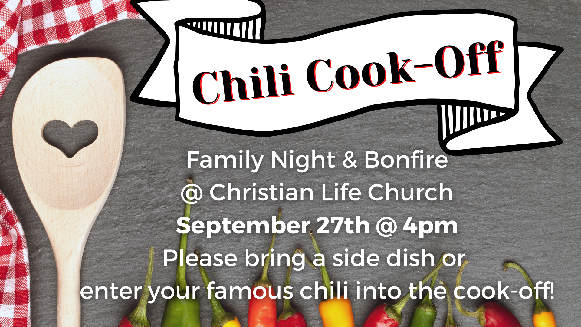 Family Night and Chili Cook-Off September 2025