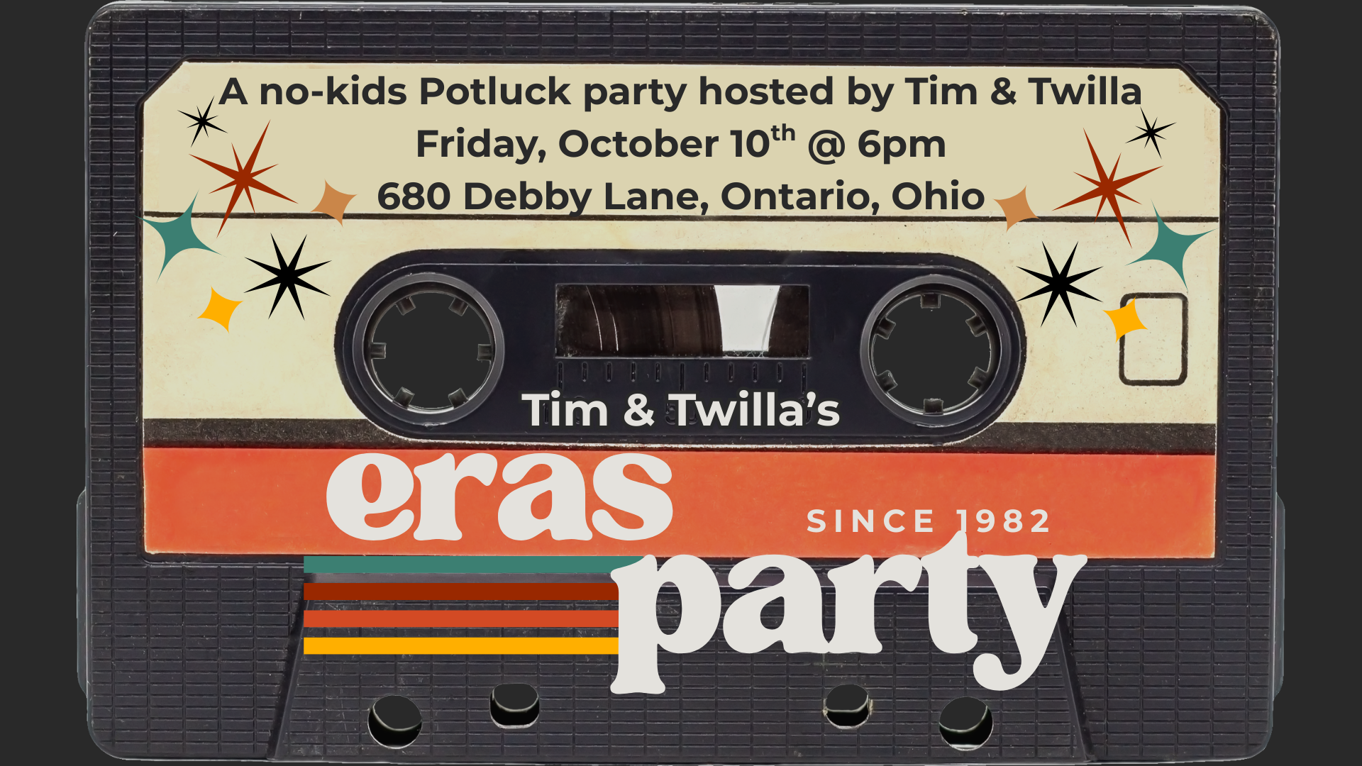 Tim & Twilla's Eras Party October 2025