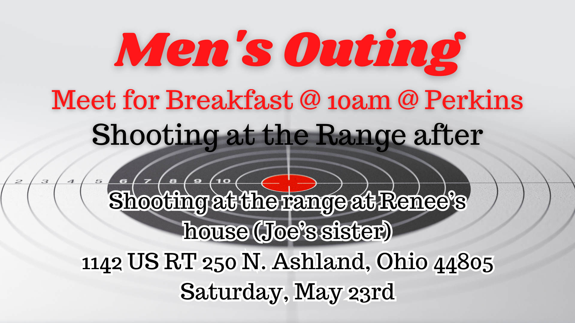 Men's Outing May 2026
