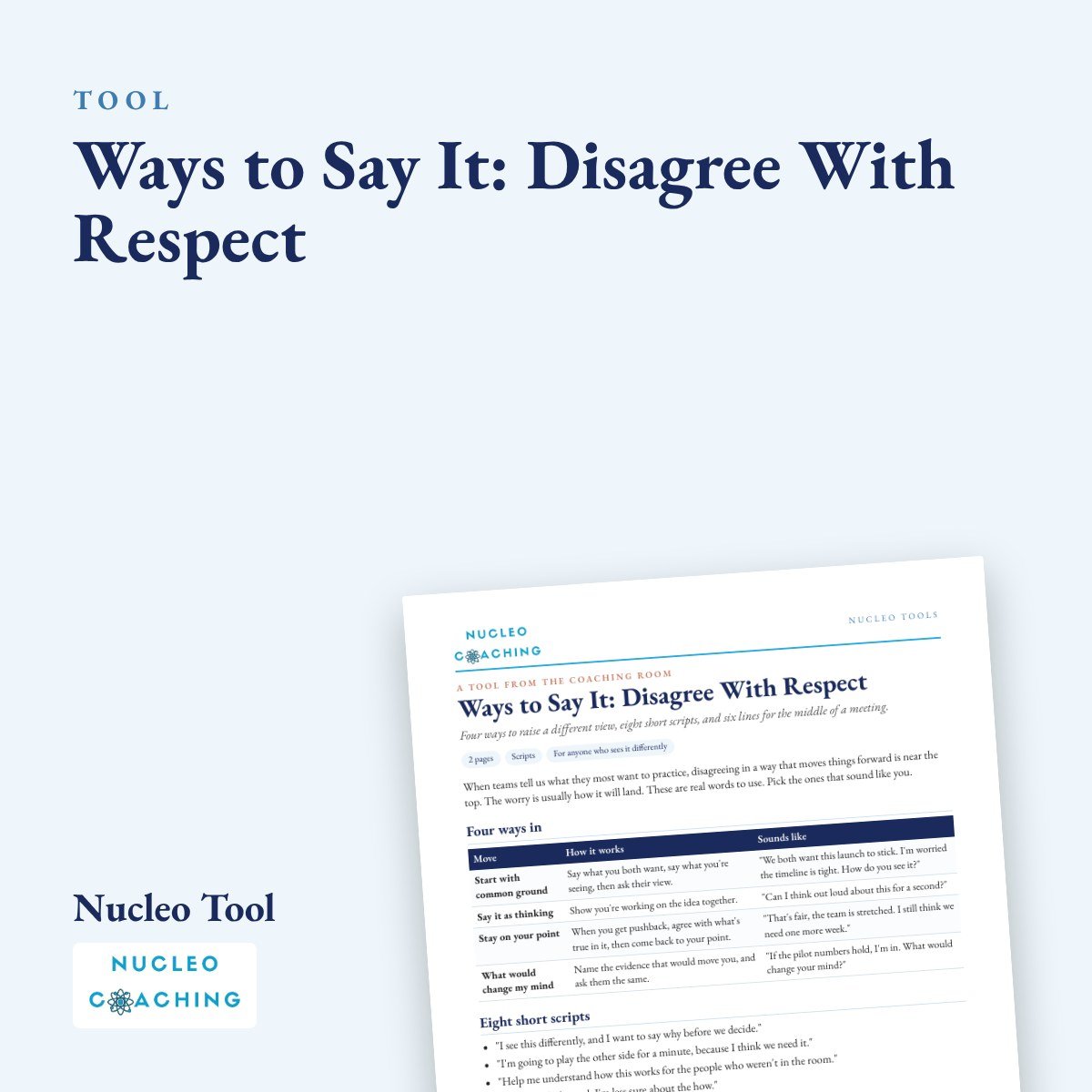 Ways to Say It: Disagree With Respect