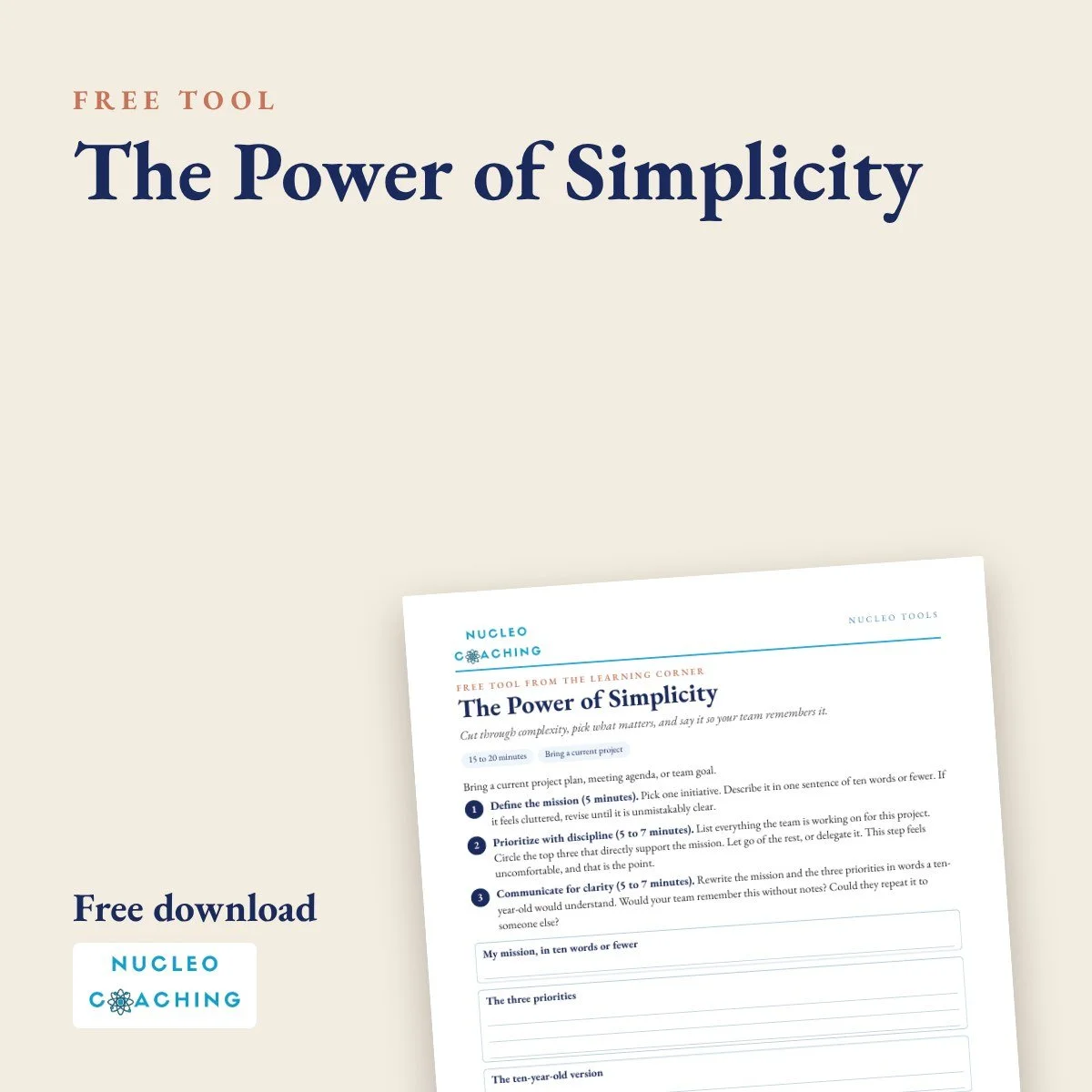 The Power of Simplicity