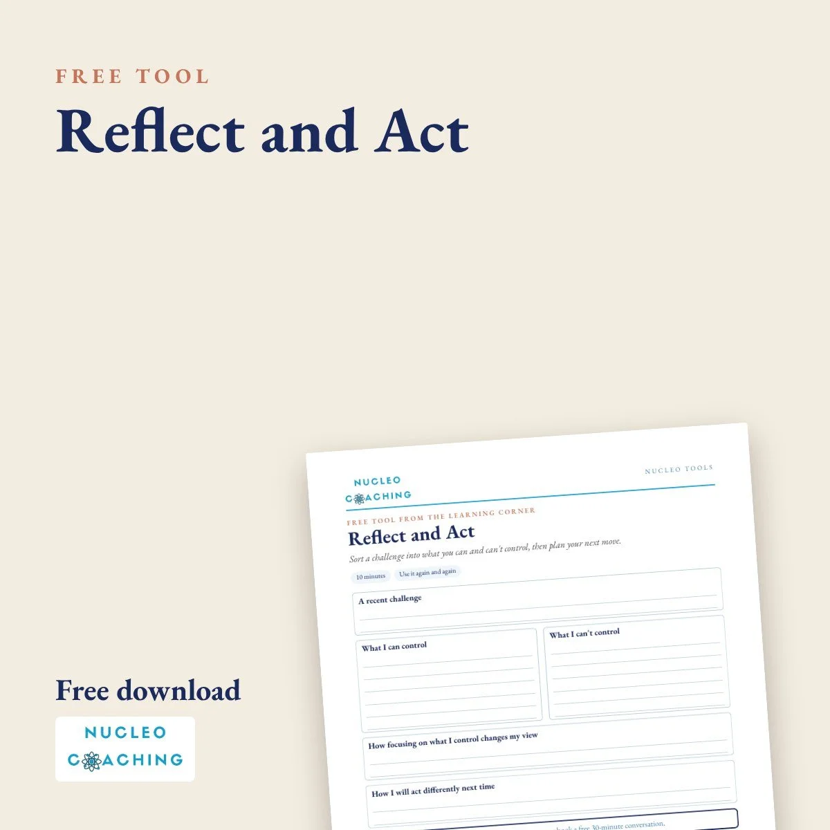 Reflect and Act