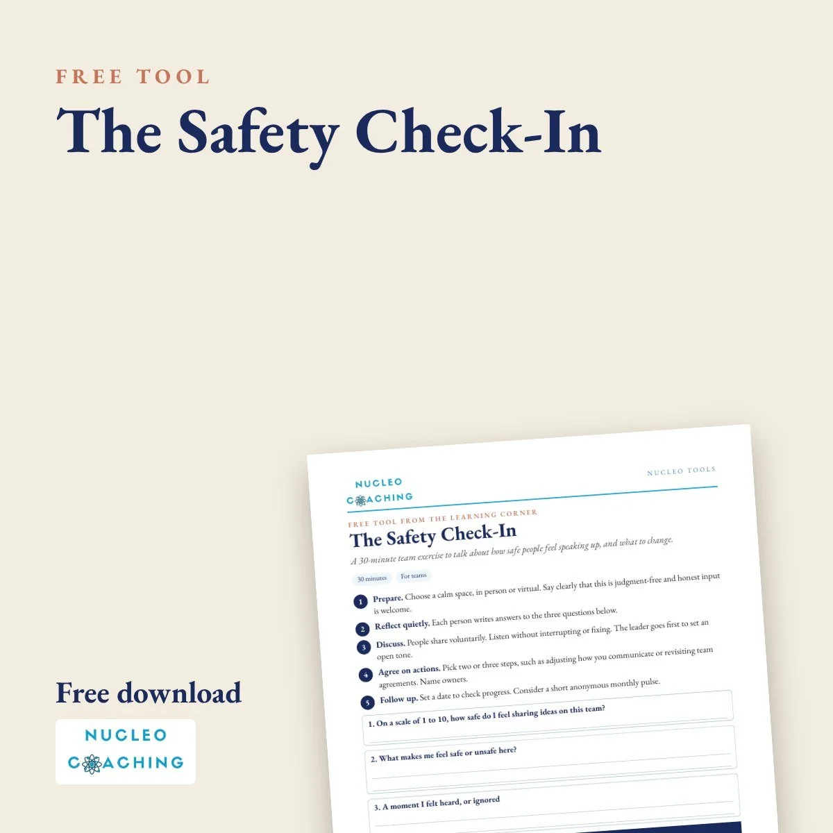 The Safety Check-In