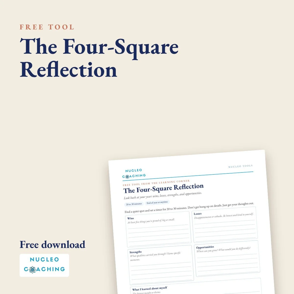 The Four-Square Reflection