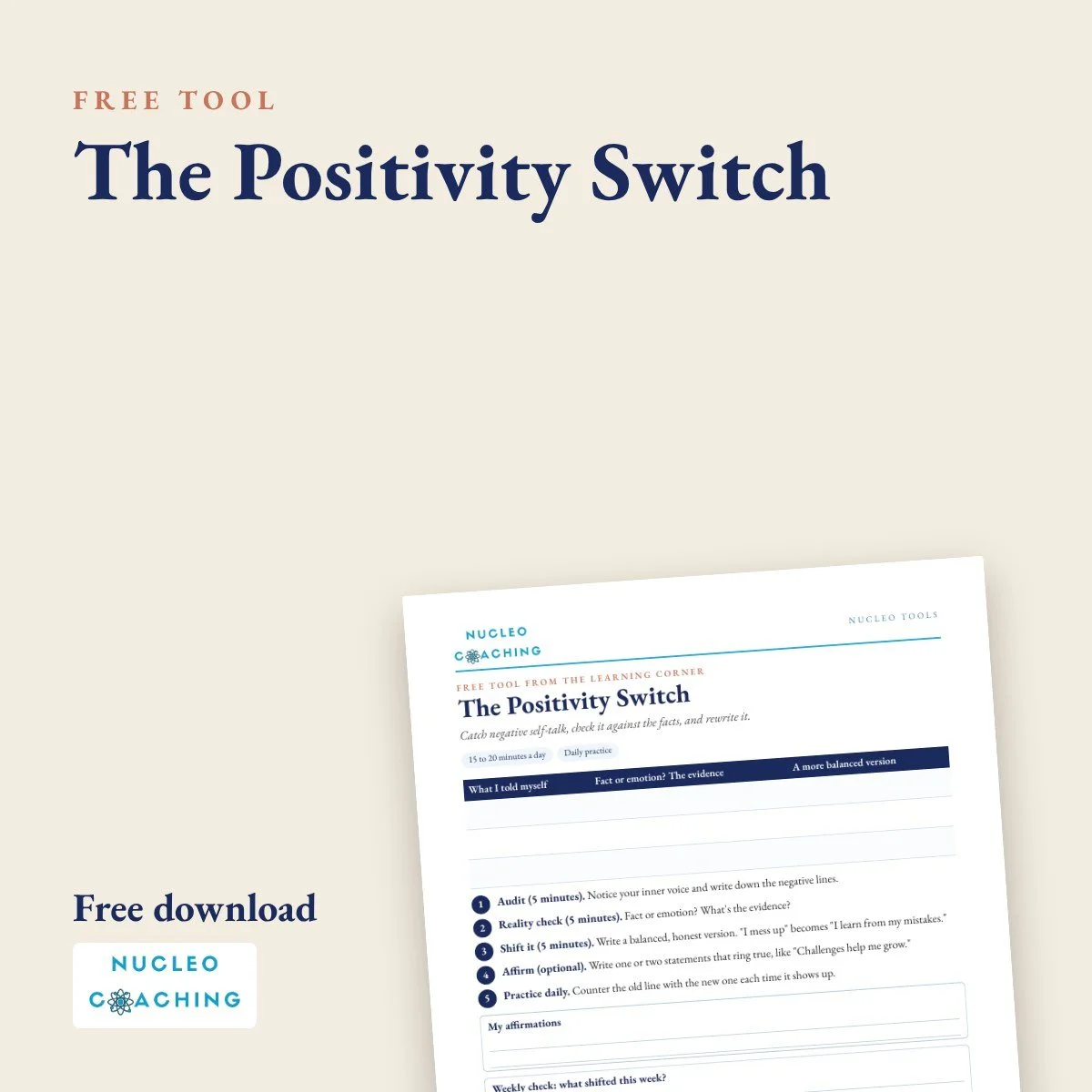 The Positivity Switch
