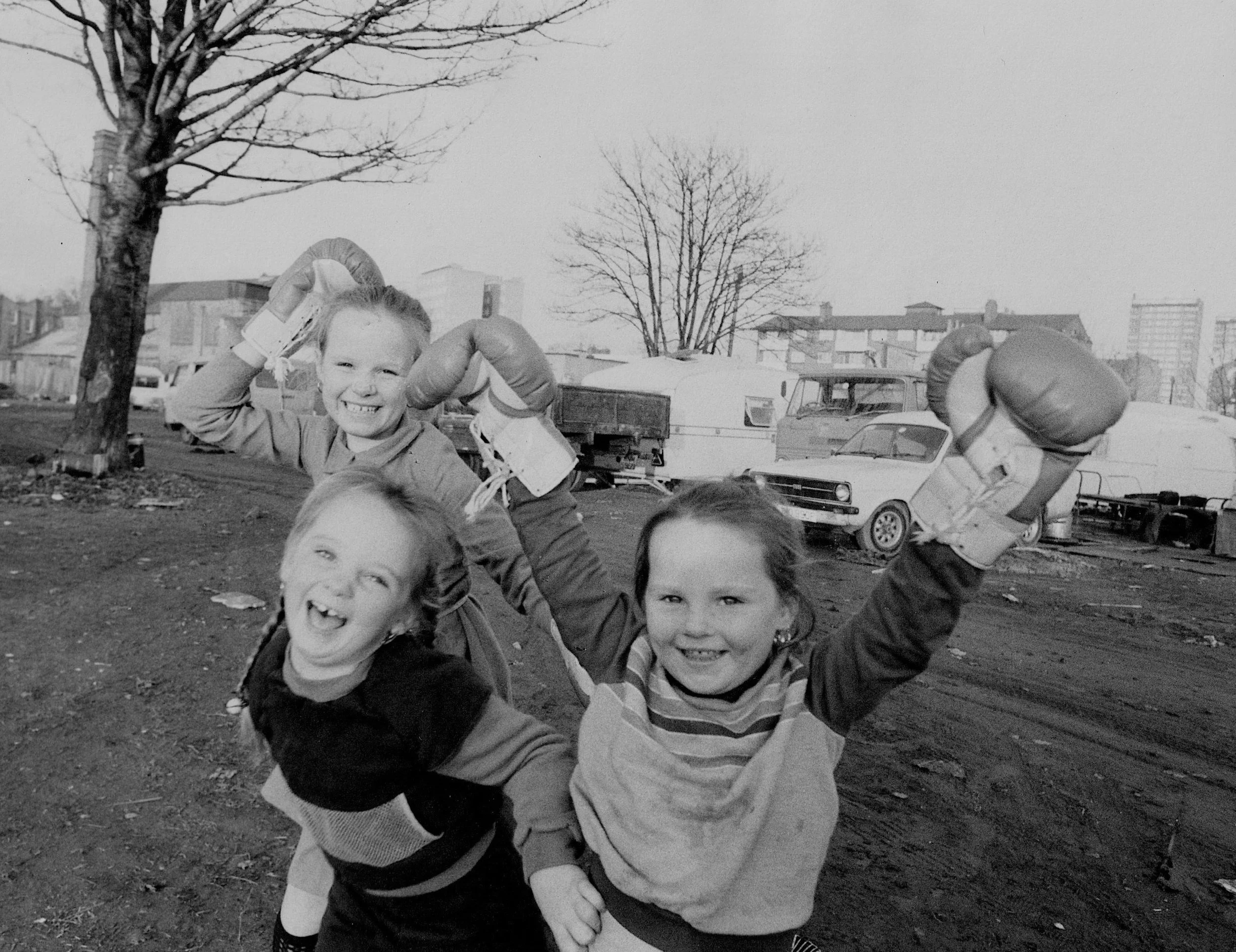 The traveler's kids.