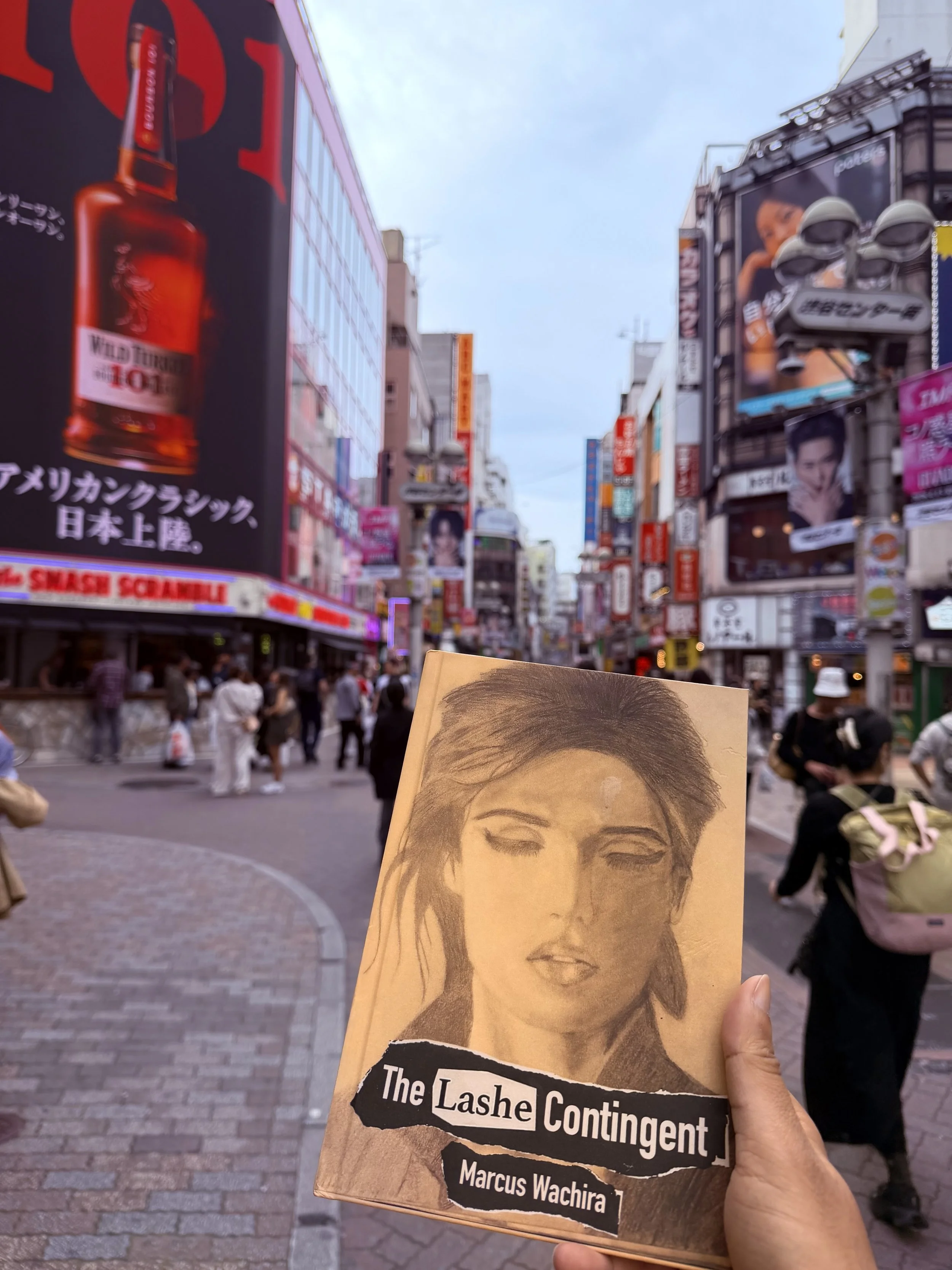 A Reader in Shibuya, Tokyo, Japan (4.20.26)