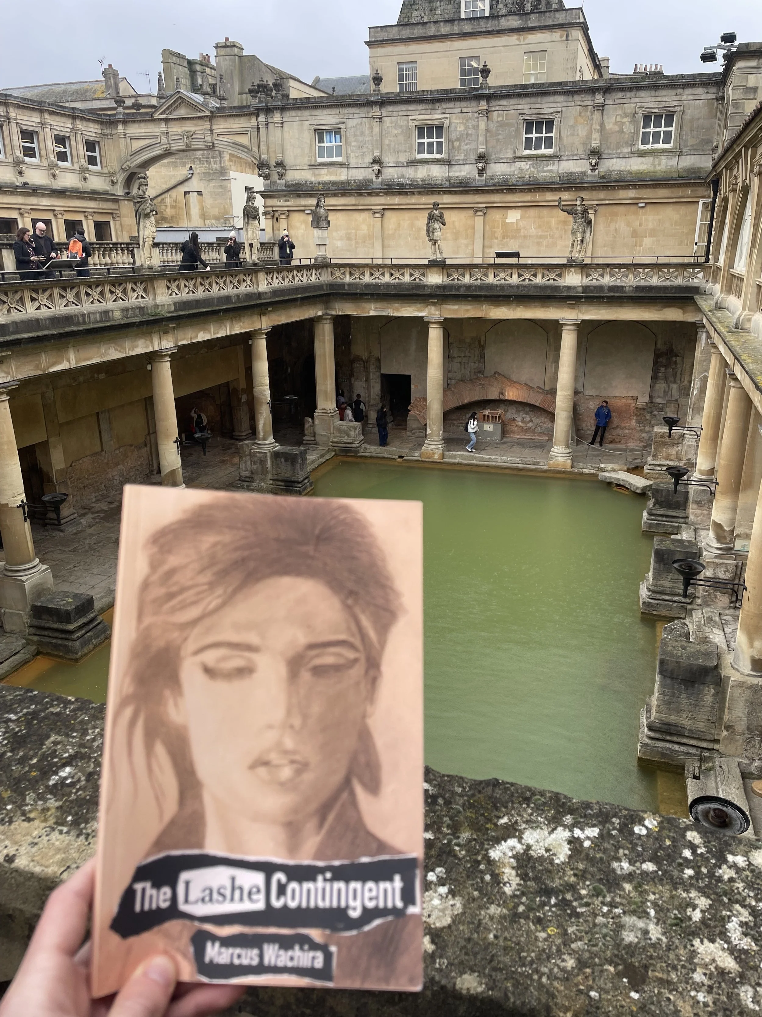A Reader at the Strand Lane Baths, London, England, U.K. (3/21/26)