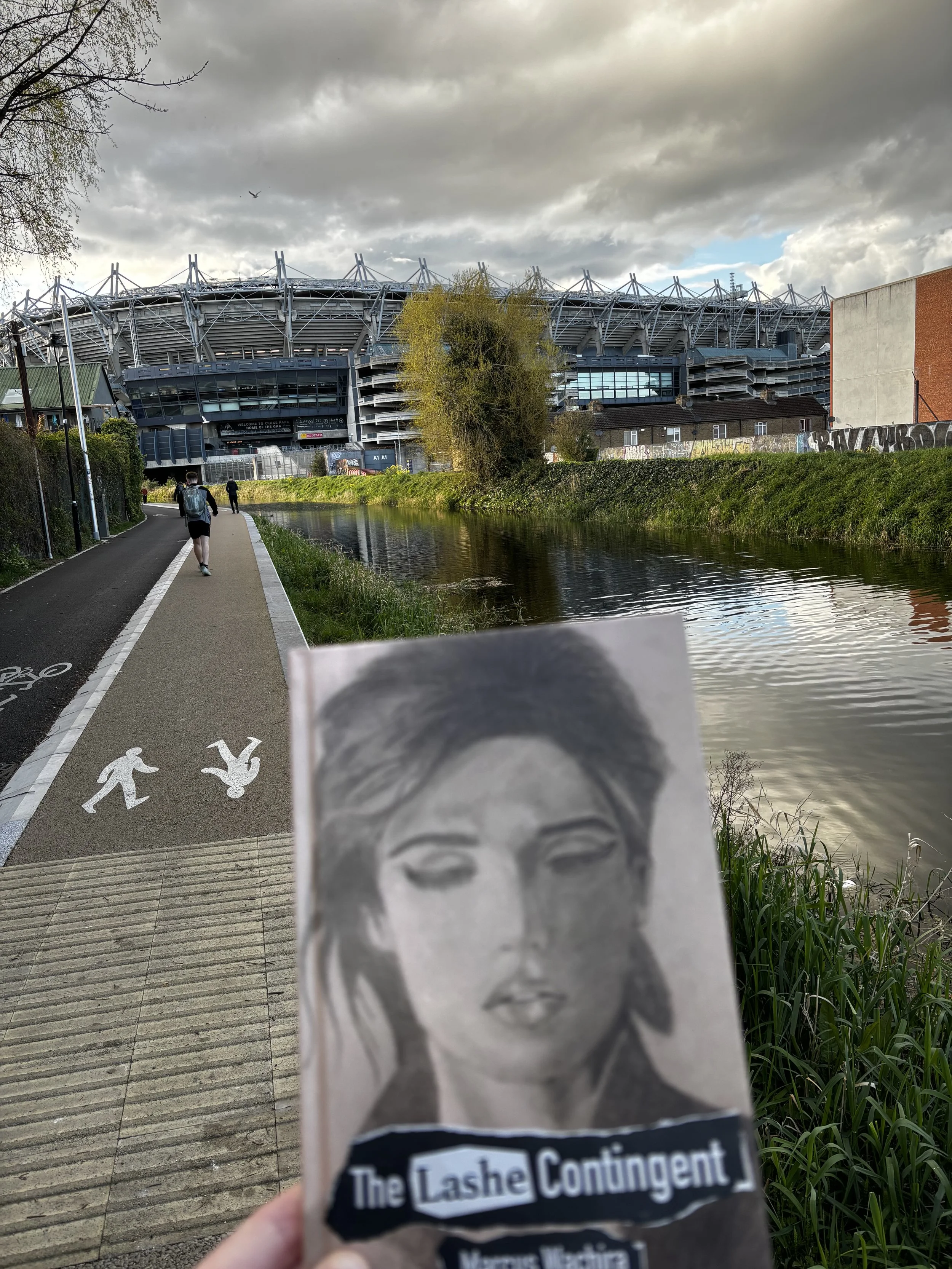 A Reader at Croke Park, Dublin, Ireland (4.13.26)