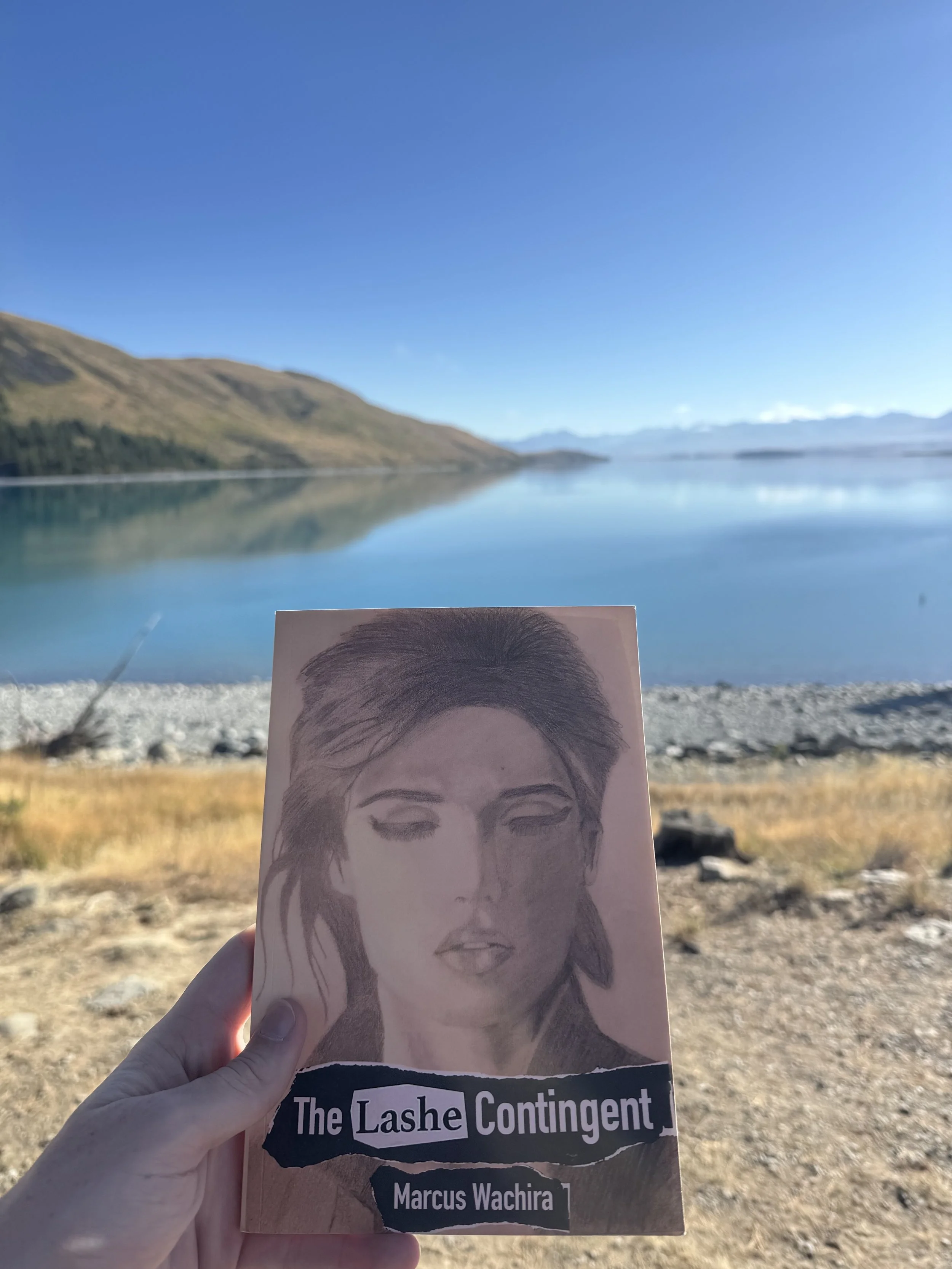 A Reader at Lake Tekapo, New Zealand (3/20/26) 