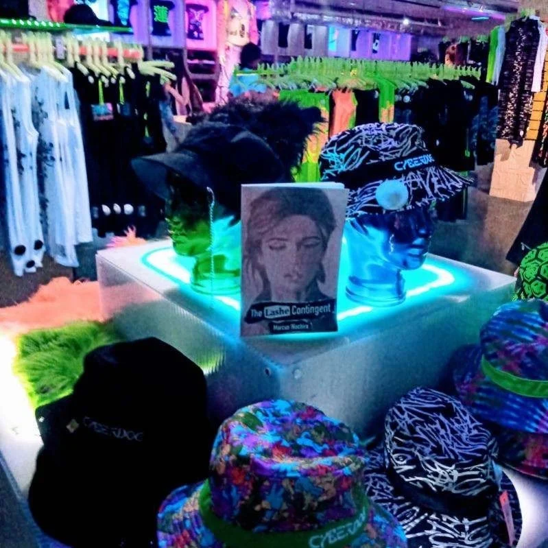 Inside the Cyberdog Store, Camden Market, London, England (6/24)