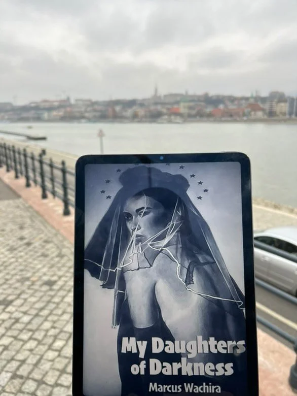 A Reader in Budapest, Hungary, on the Danube River (1/5/25)