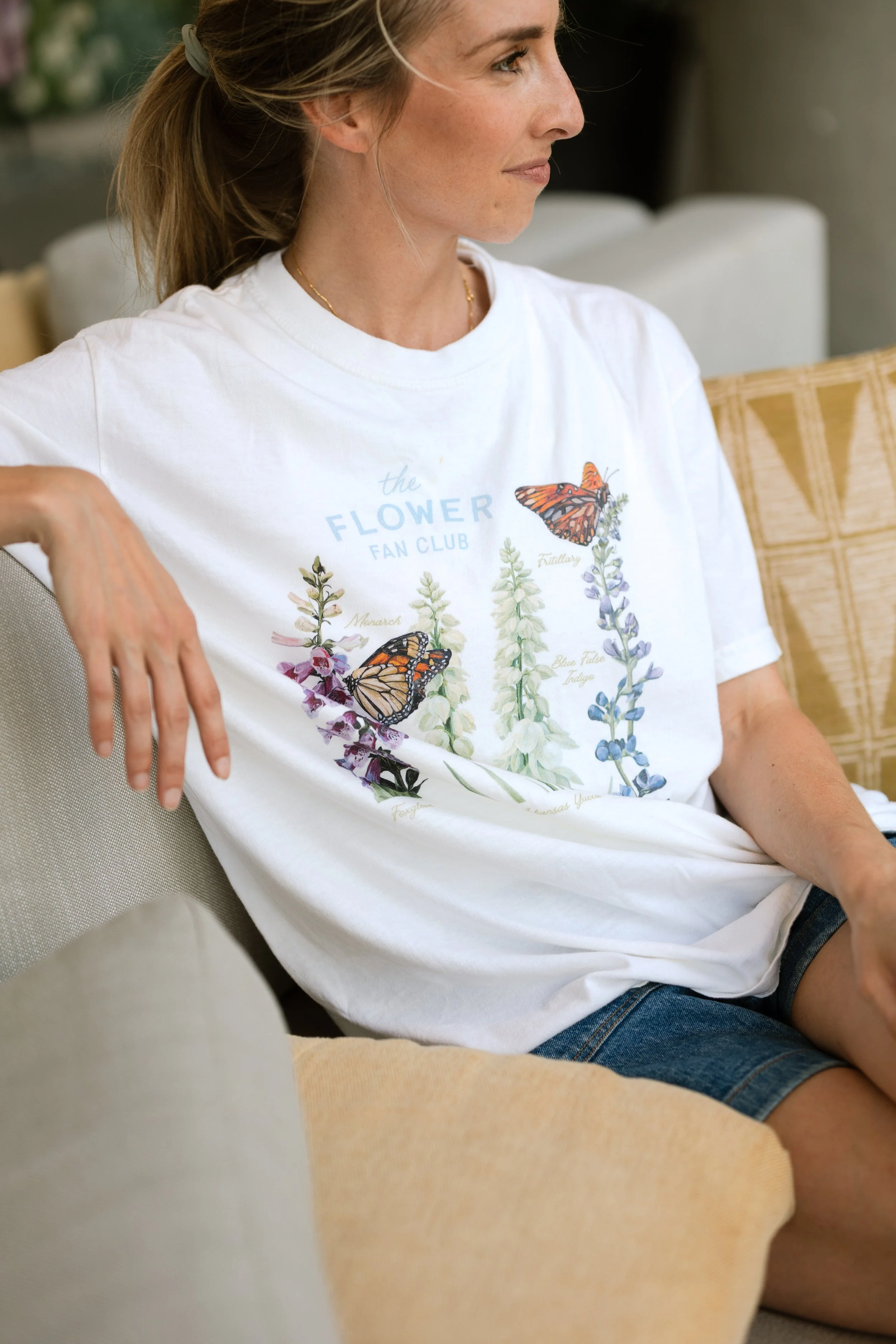 The Flower Fan Club Botanical Tee
