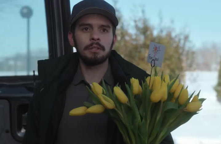 JOSHUA BILBAO ON SET OF A NETFLIX SERIES