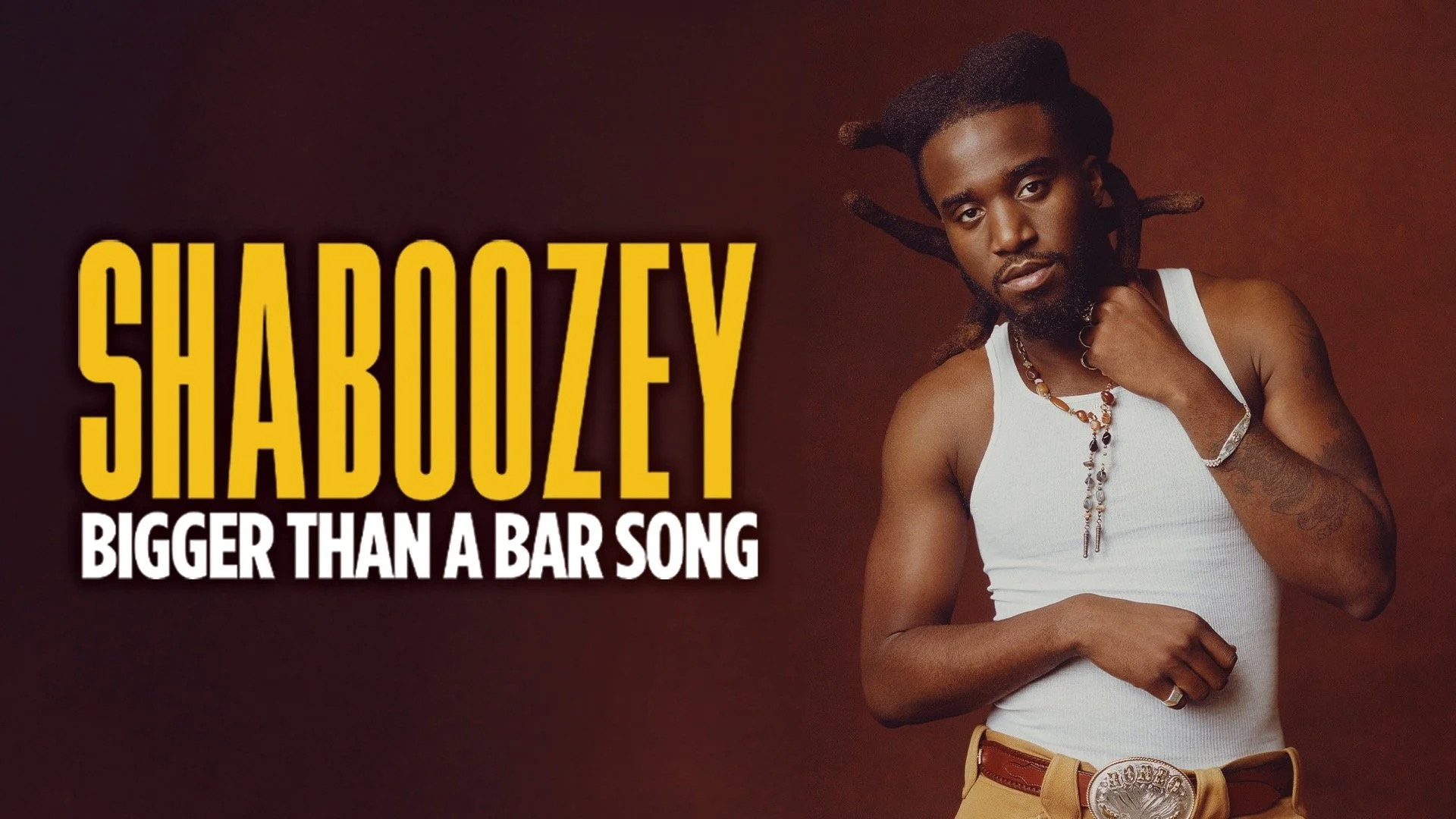 Shaboozey: Bigger Than A Bar Song