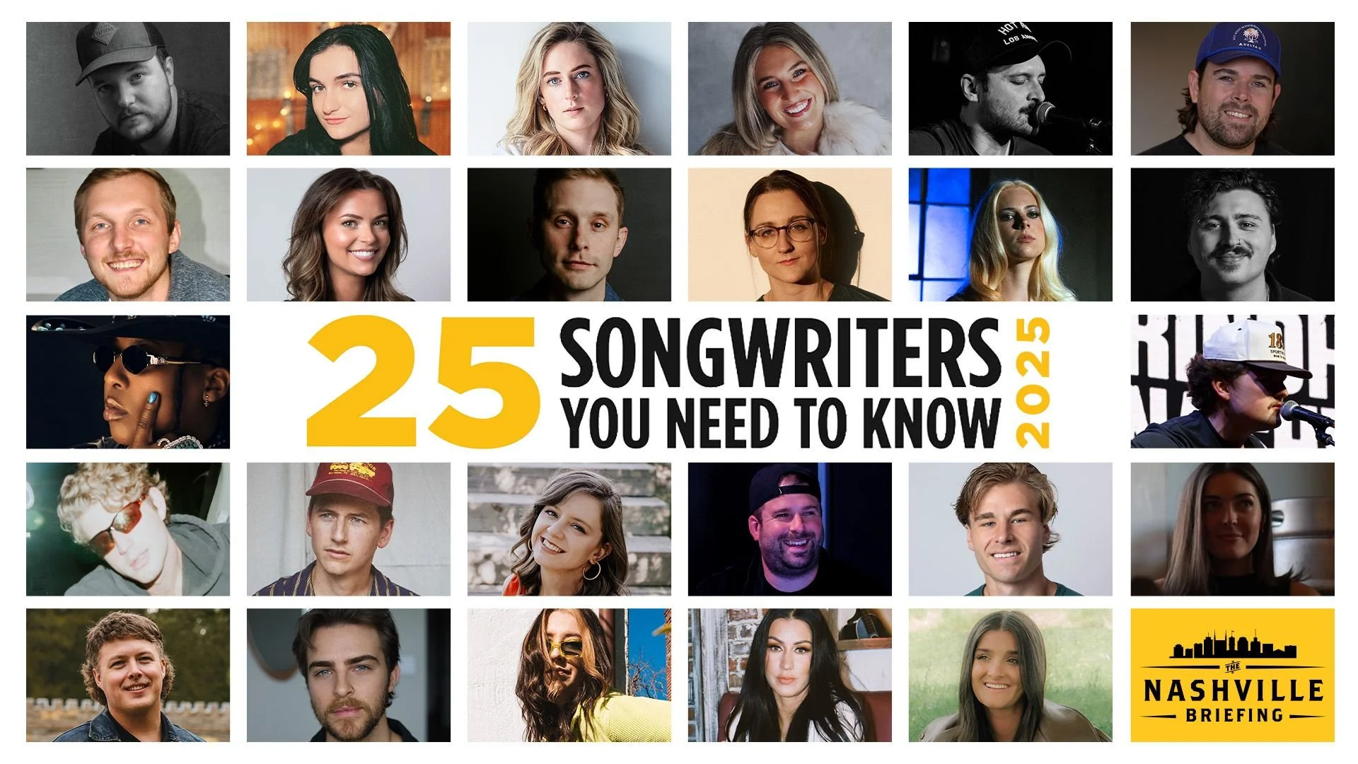 25 Songwriters You Need To know