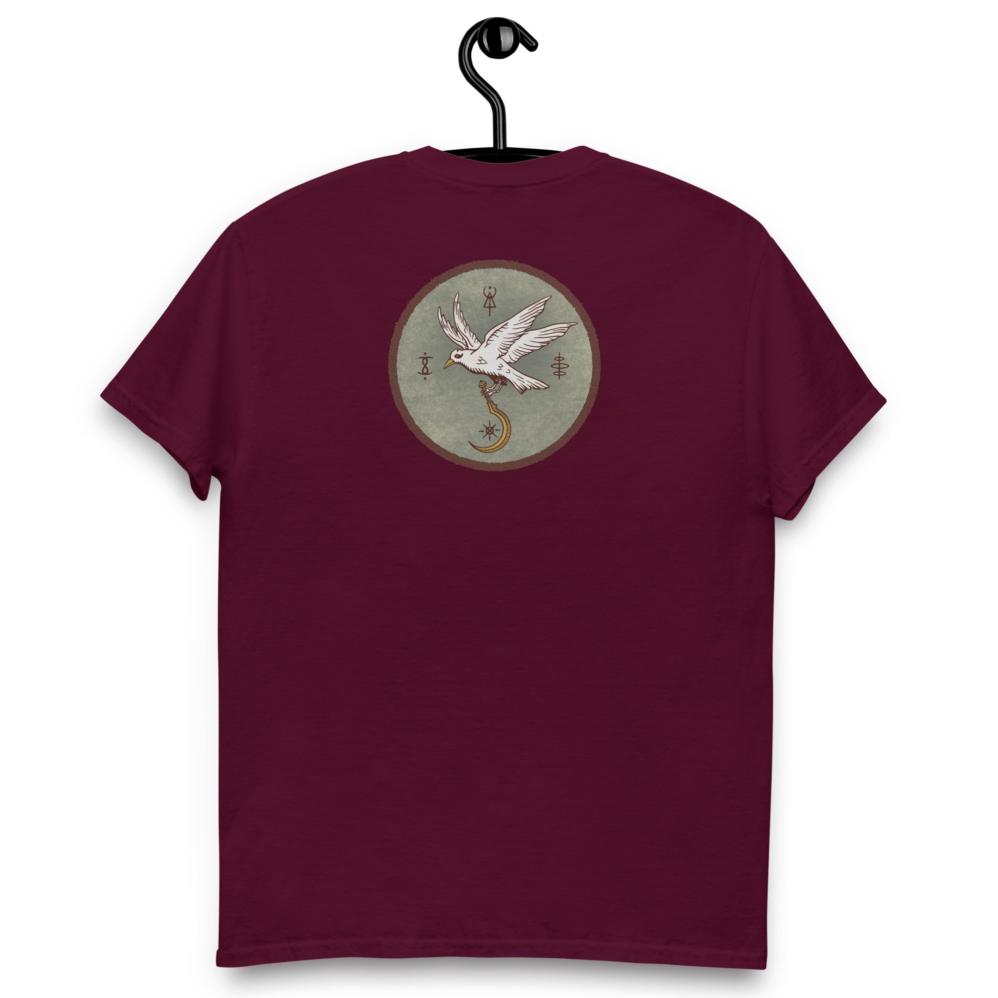 Pale Lodge Seal Shirt Back Maroon
