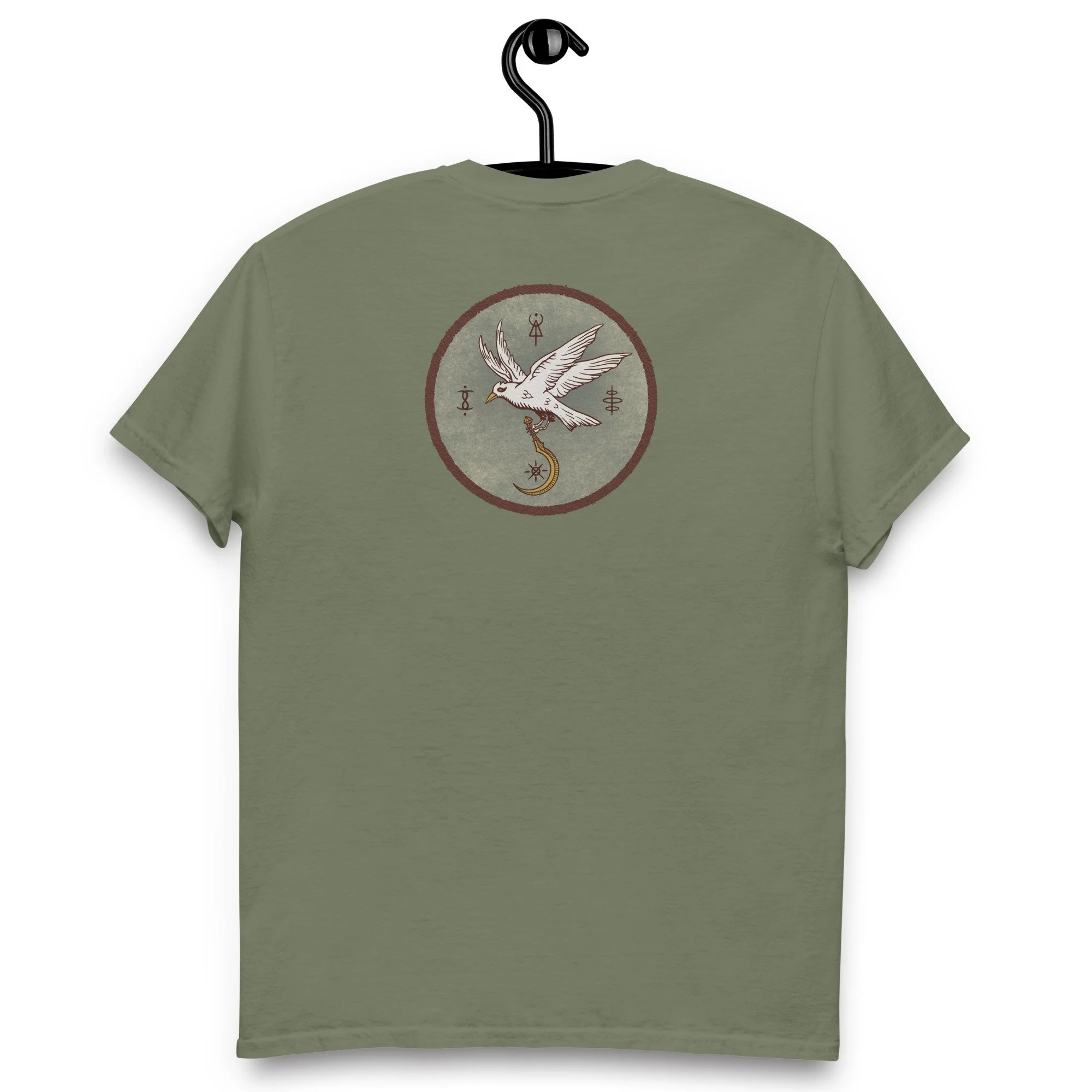 Pale Lodge Seal Shirt Back Green