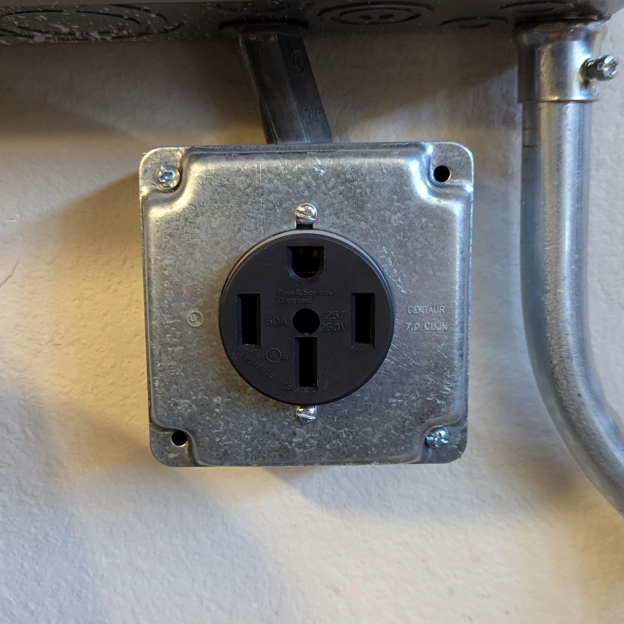 This is a 240V outlet not specifically rated for EV Charging.