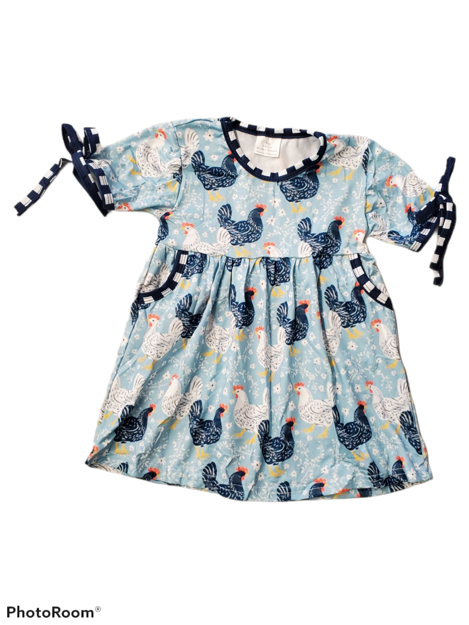 Pink Chicken Mixed Franklin Florals Kit Dress | Basically Bows & Bowties