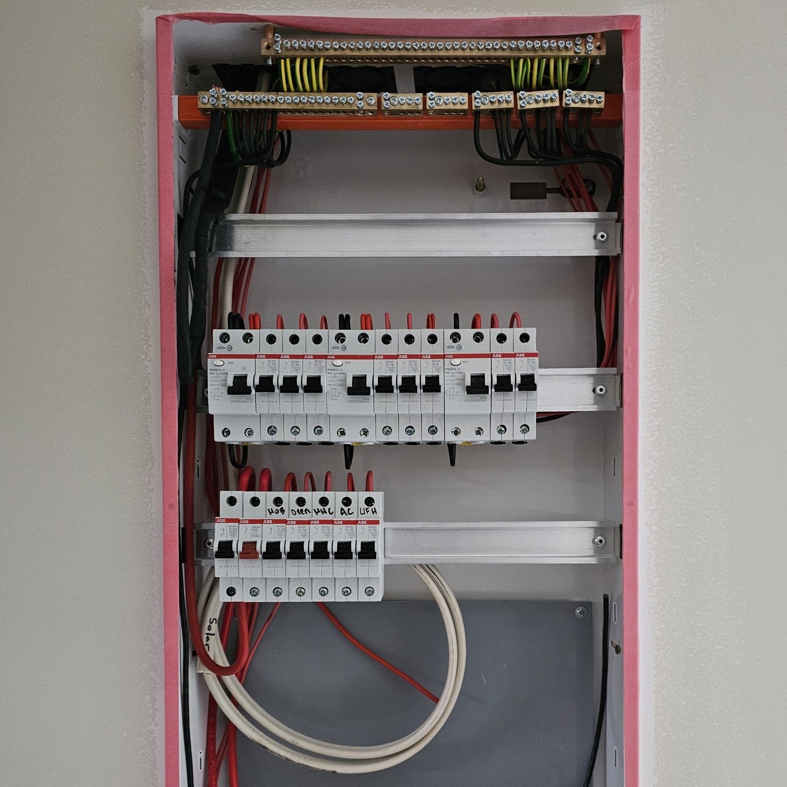 Been doing a whole lot of switchboard work recently for a few townhouse developments we've been helping out on.