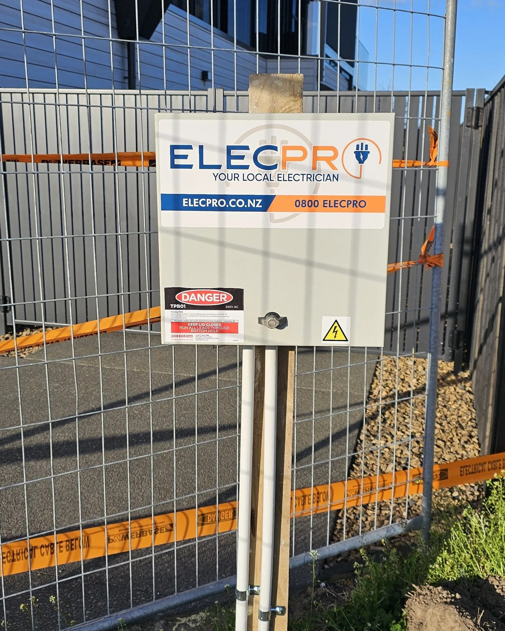 Another temporary power supply for our next new build in Pegasus. Looking forward to this one being nice and close to home!