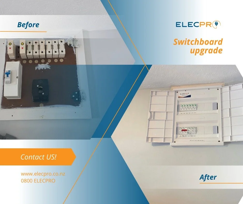 If your switchboard still uses ceramic fuses, you&rsquo;re basically living in the 1950s. 

We gave this North Canterbury home a much needed modern heart transplant. No more "who has the spare fuse wire?" moments when the toaster acts up, j