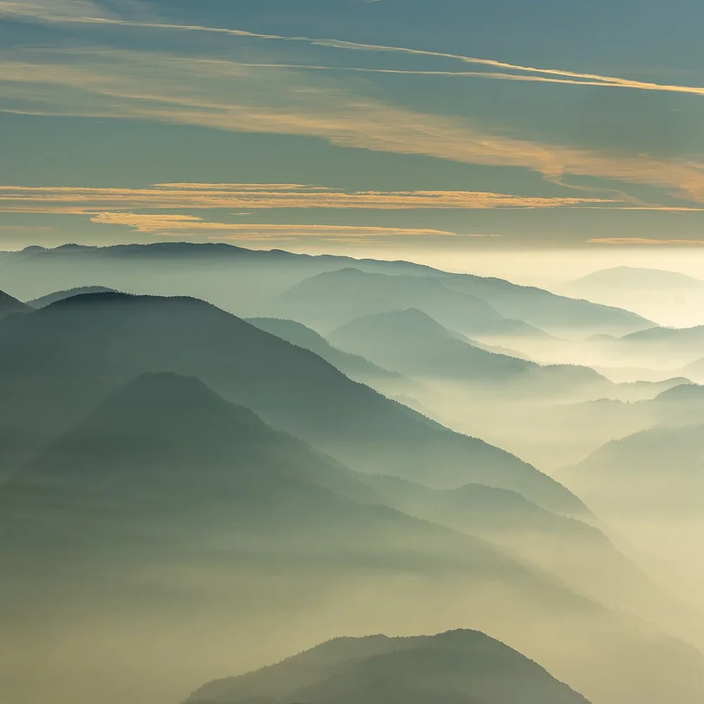 Dawn in the Julian Alps by Tony Leach - 2nd place