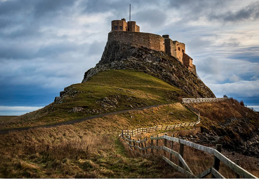 Early Morning in Lindisfarne by Caroline Wright - HC