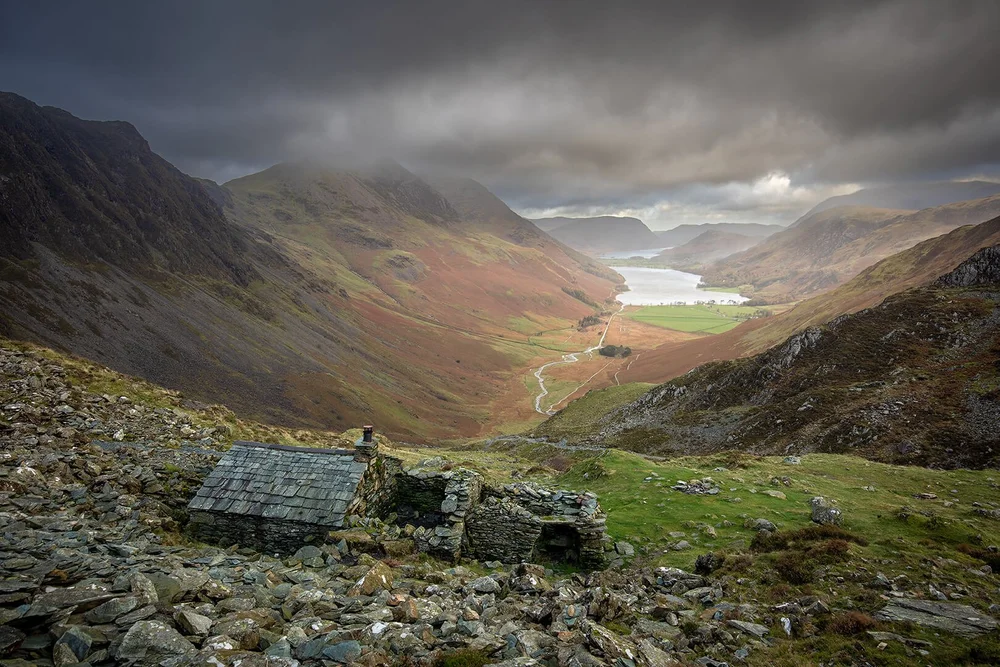 Warnscale Bothy and Buttermere by Robert Harvey