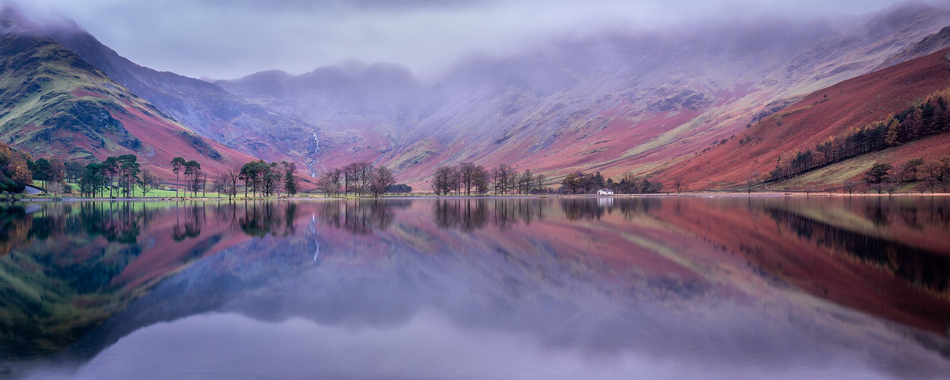 3rd Buttermere in Autumn By Robert Harvey