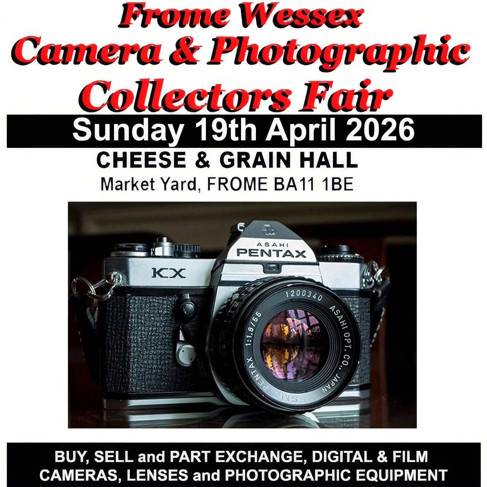 Frome Wessex Camera &amp; Photographic Collectors Fair