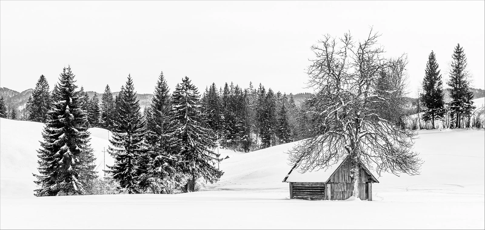 A Slovenian Winter Landscape By Sue Wadman 12