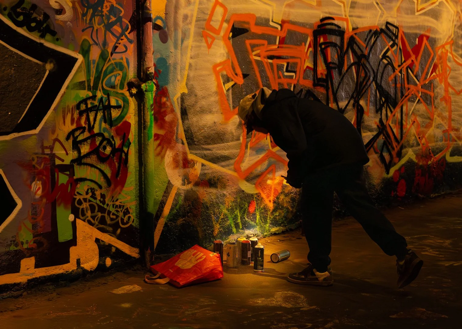 HC Graffiti Artist and Her Tools By Mandy Nicoll