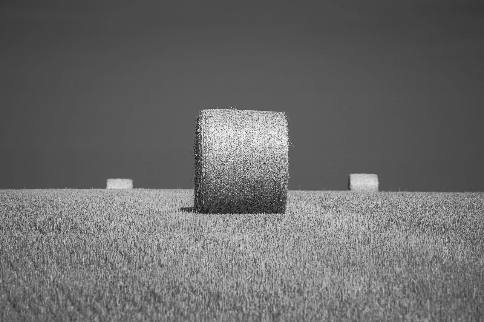 HC Hay Bales by Alan Falconer