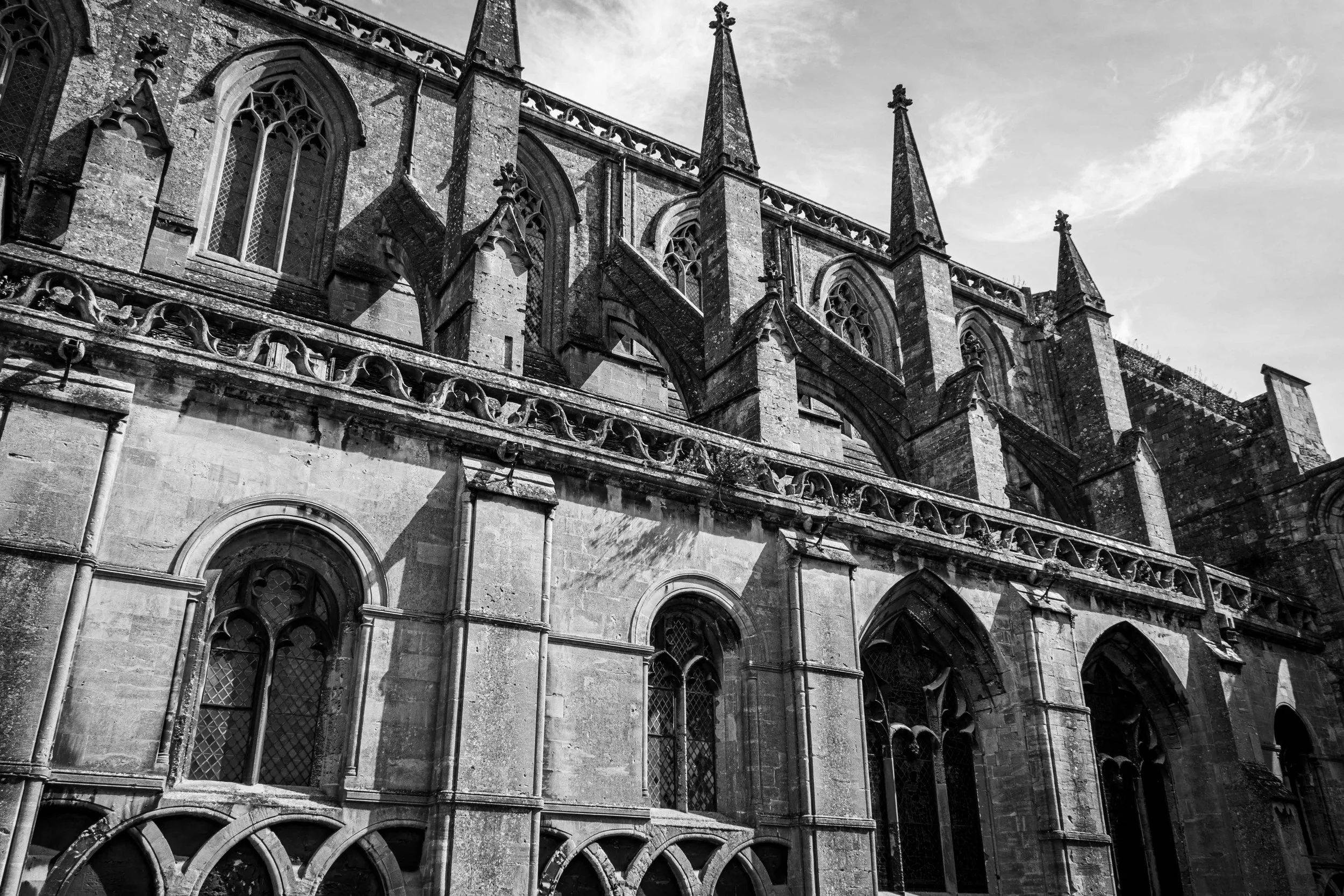 Malmesbury Abbey by Bridget Codrington