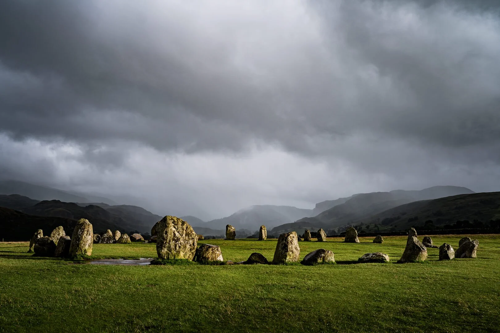 HC Castlerigg Stone Circle by Sandra Foulstone