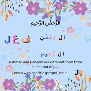 Root System of Arabic words — The Lasting Noor