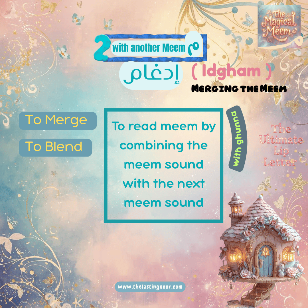 Meem Sakinah Rules - Rule 2- Idgham definition