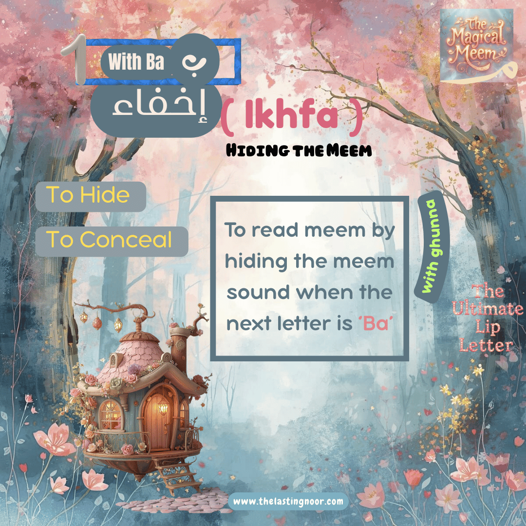 Meem Sakinah Rules - 1 - ikhfa - definition