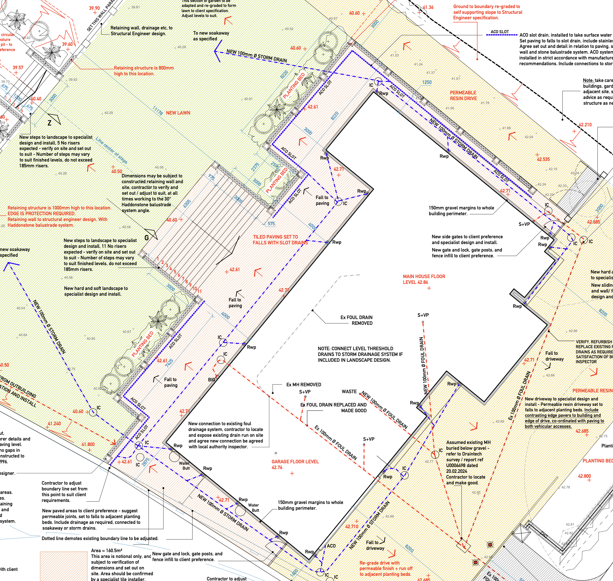 Hampton Architecture Building Regulations Drawing -  Site Plan