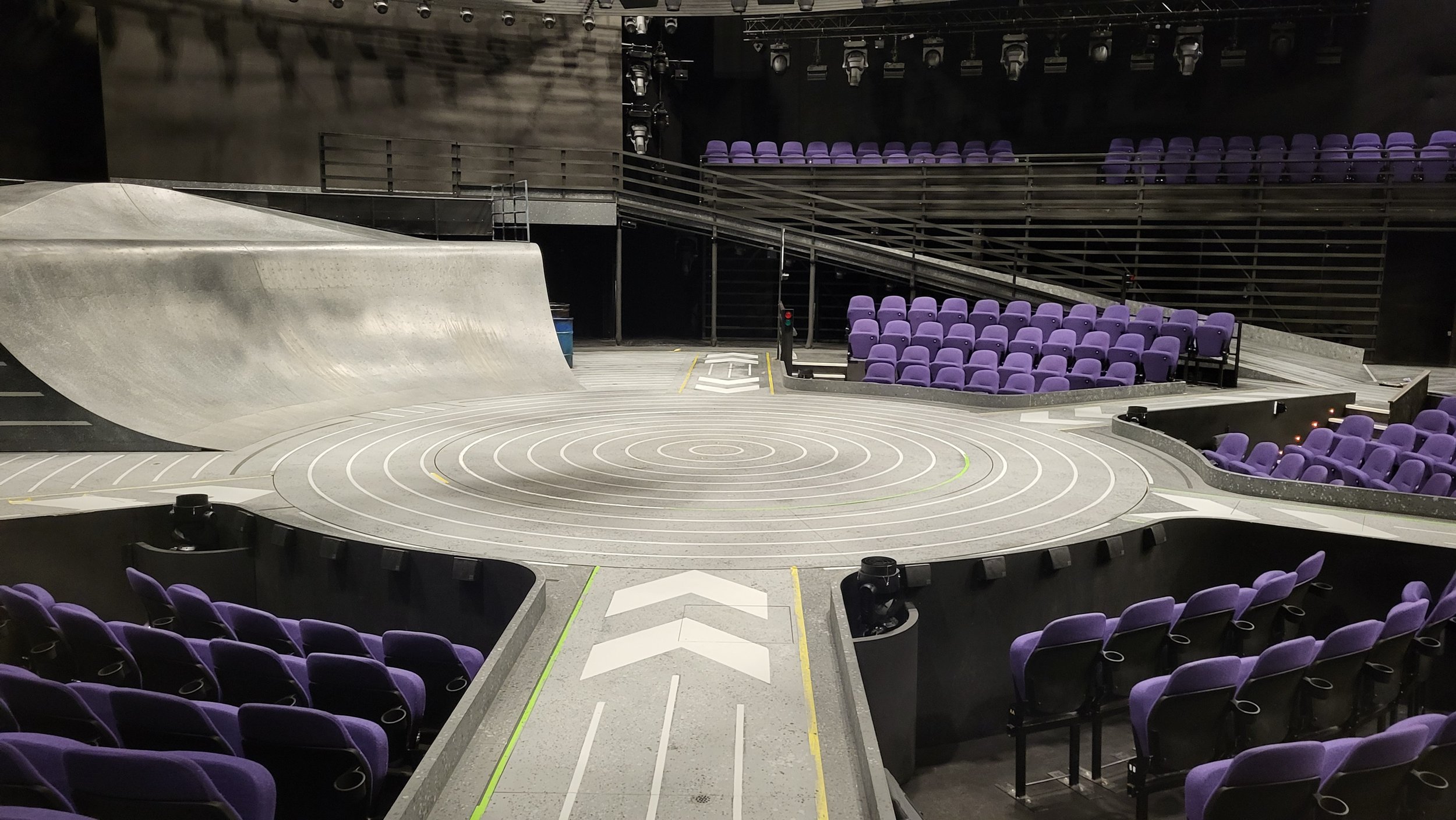 Floor of Staright Express. 2024 . Scenic Artist