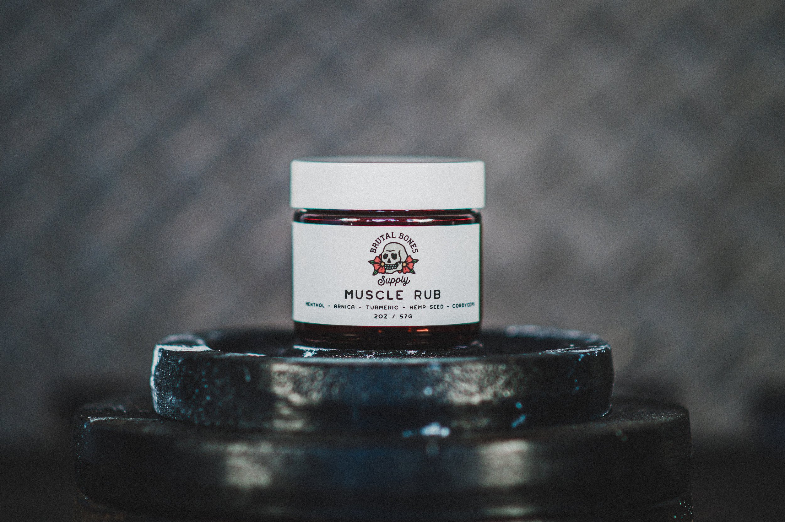 Menthol cooling muscle rub - Natural and Vegan