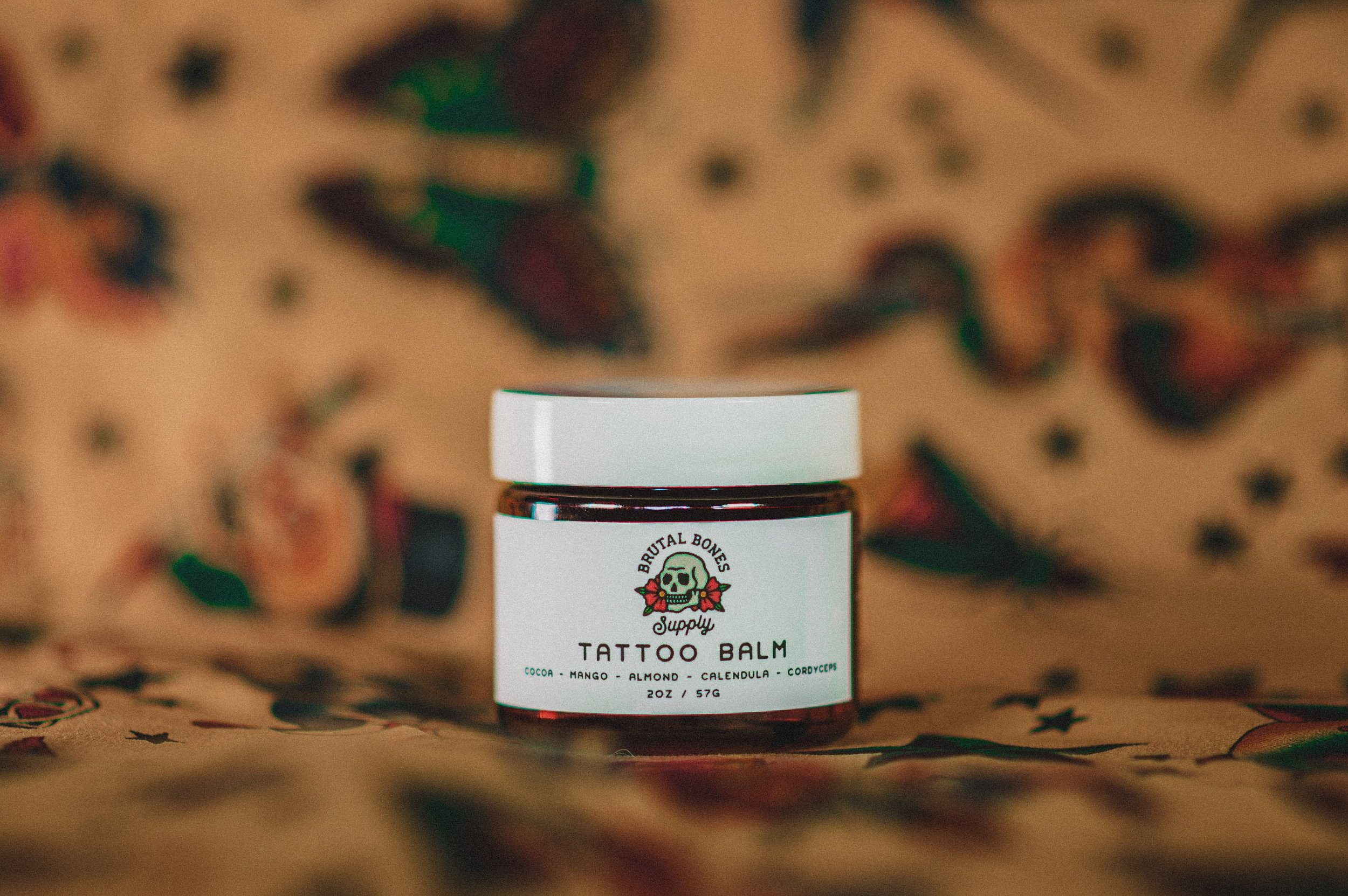 Vegan tattoo healing balm